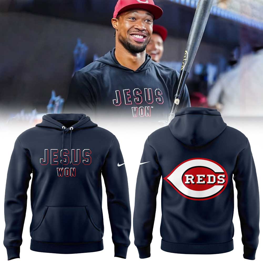 C Reds 2026 Jesus Won Hoodie V2