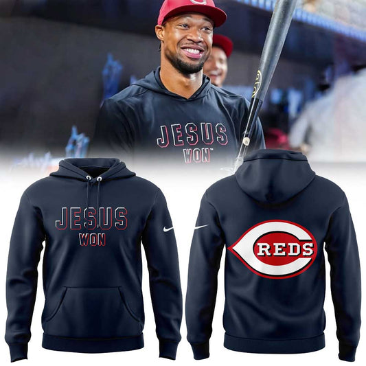 C Reds 2026 Jesus Won Hoodie V2