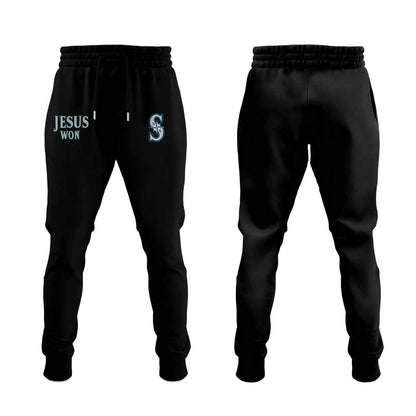 Seattle Mariners Jesus Won Combo Hoodie
