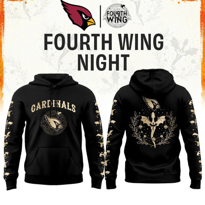 A Cardinals Fourth Wings Night Black Hoodie