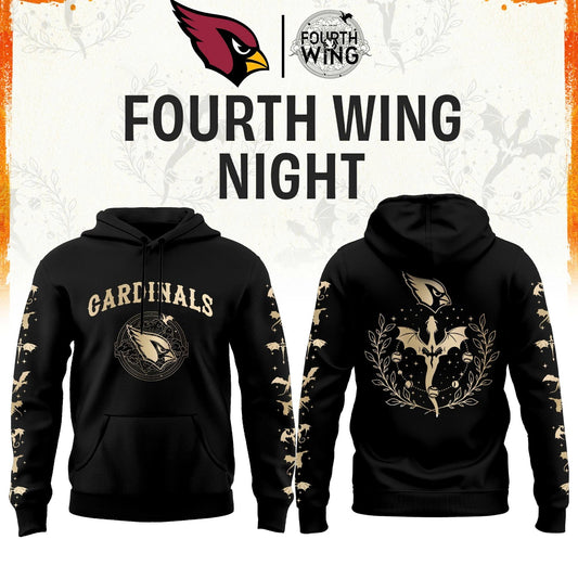 A Cardinals Fourth Wings Night Black Hoodie