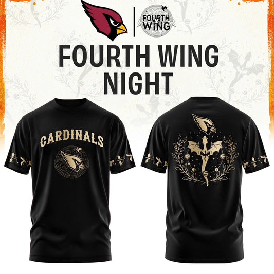 A Cardinals Fourth Wings Night Black Shirt