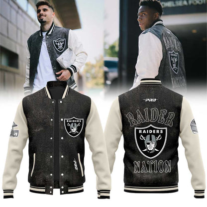 LV Raiders Rebel Varsity Pro Standard 2026 Jacket