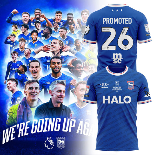 Ipswich Town Promoted 2026 EFL Championship Shirt