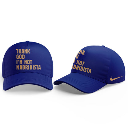 FC Barcelona THANK GOD I’M NOT MADRIDISTA Shirt V2