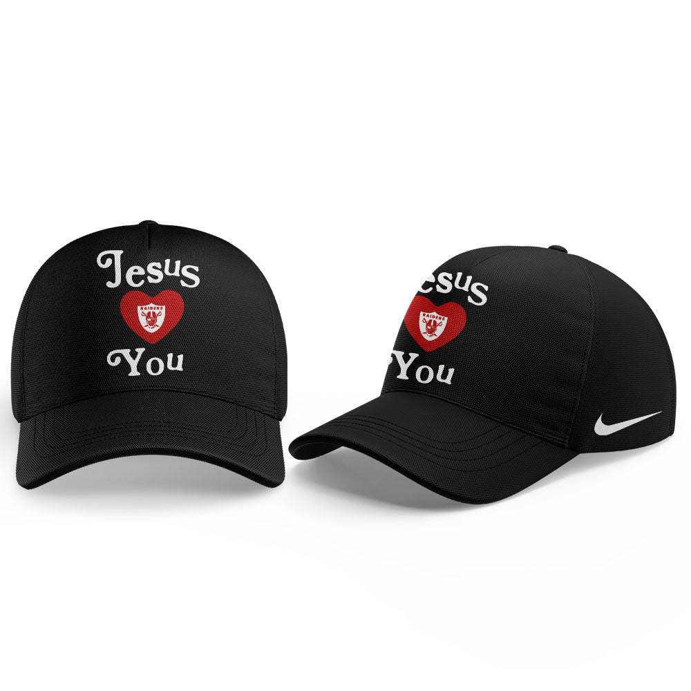 Limited Edition L.V Raiders Jesus Love You Hoodie
