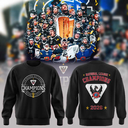 FRIBOURG-GOTTÉRON SCHWEIZER MEISTER 2020 NATIONAL LEAGUE Sweatshirt Black