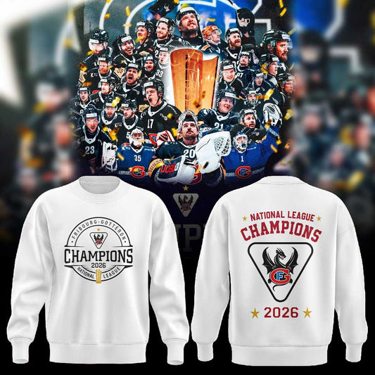 FRIBOURG-GOTTÉRON SCHWEIZER MEISTER 2020 NATIONAL LEAGUE Sweatshirt White