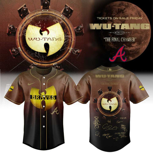 A Braves x WuTang Clan Forever The Final Chamber 2026 Tour Jersey