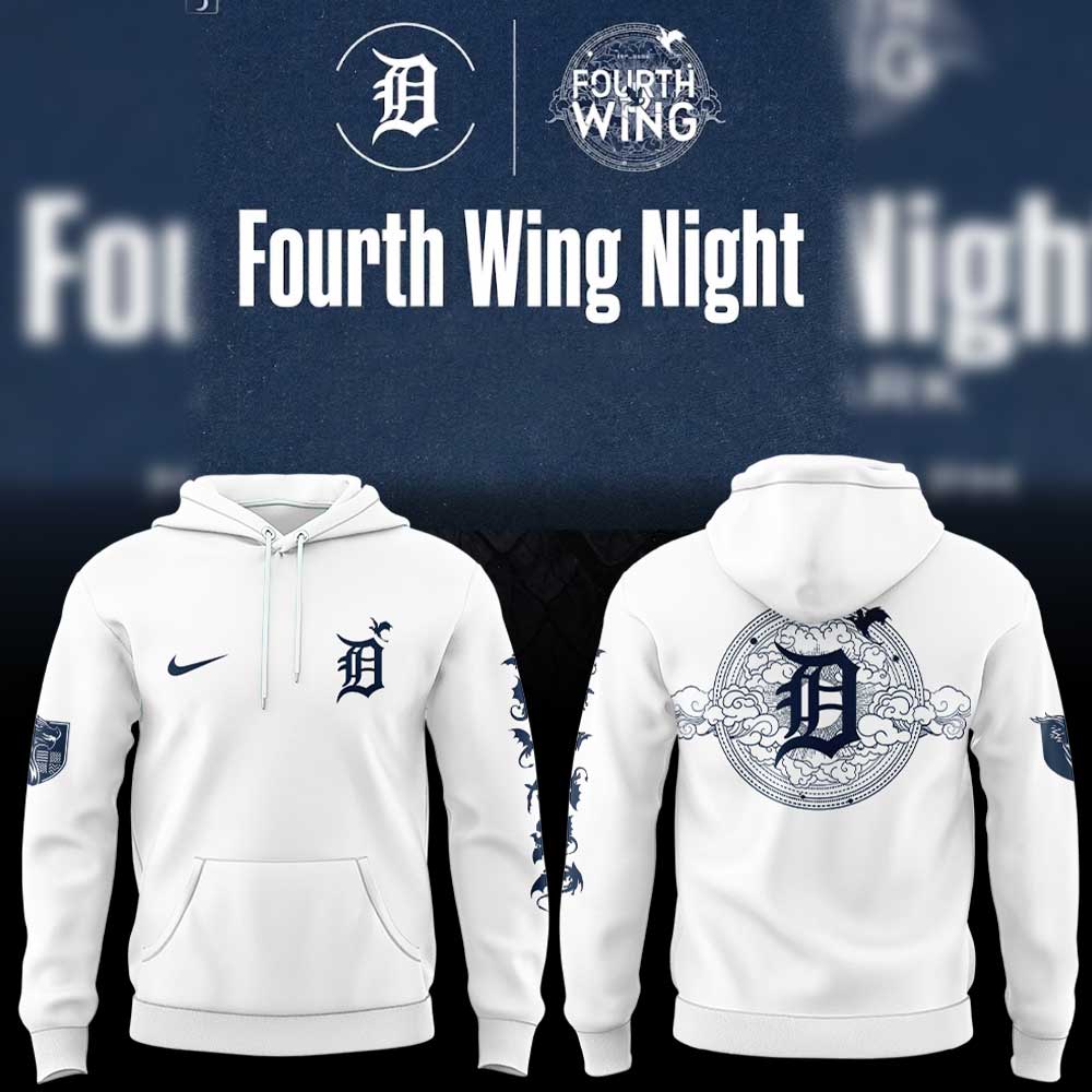 Detroit Tigers Fourth Wing Night 2026 Hoodie