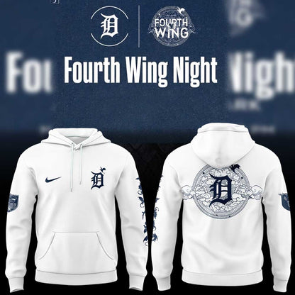 Detroit Tigers Fourth Wing Night 2026 Hoodie