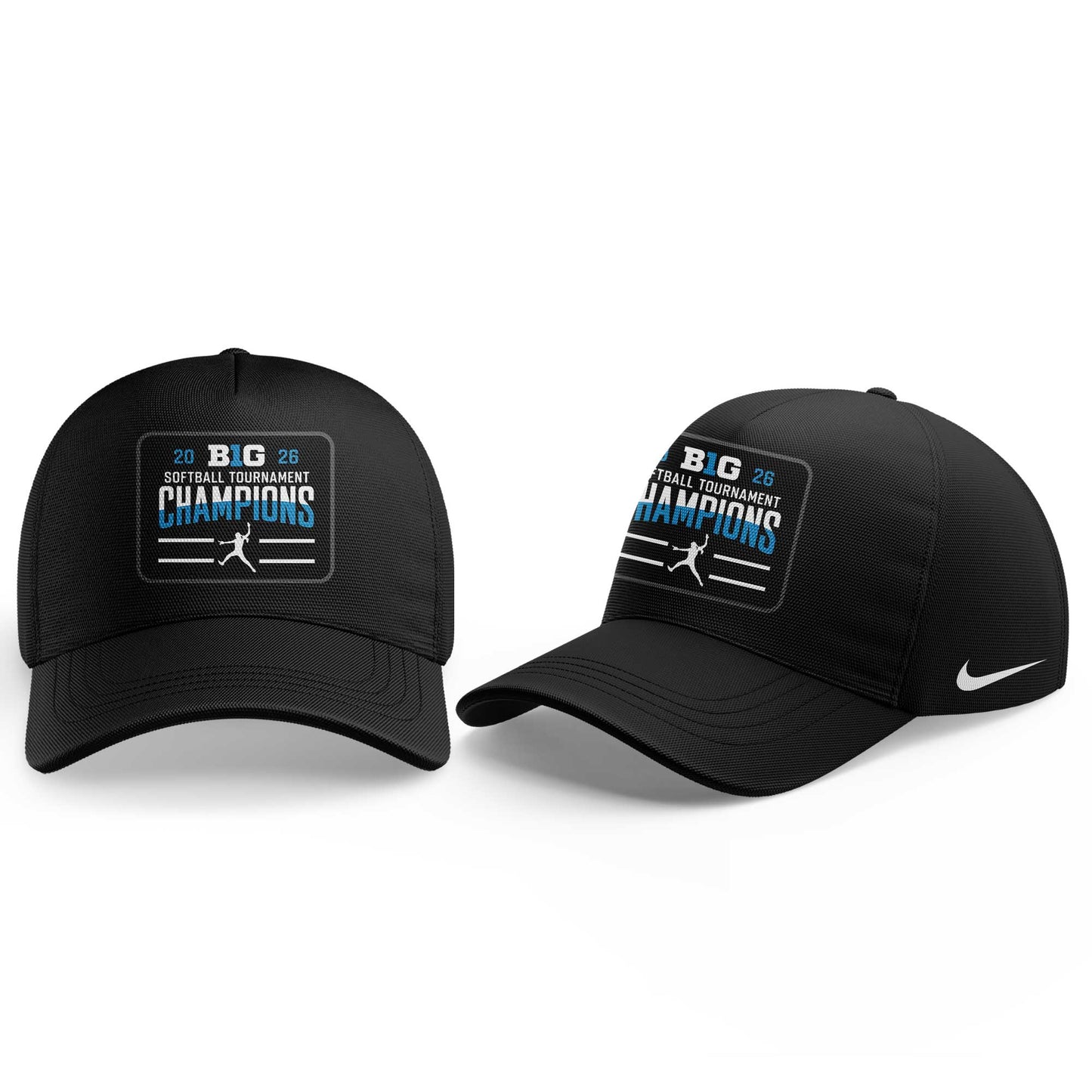 Nebraska Softball 2026 BIG TEN TOURNAMENT CHAMPIONS Hoodie Black V2