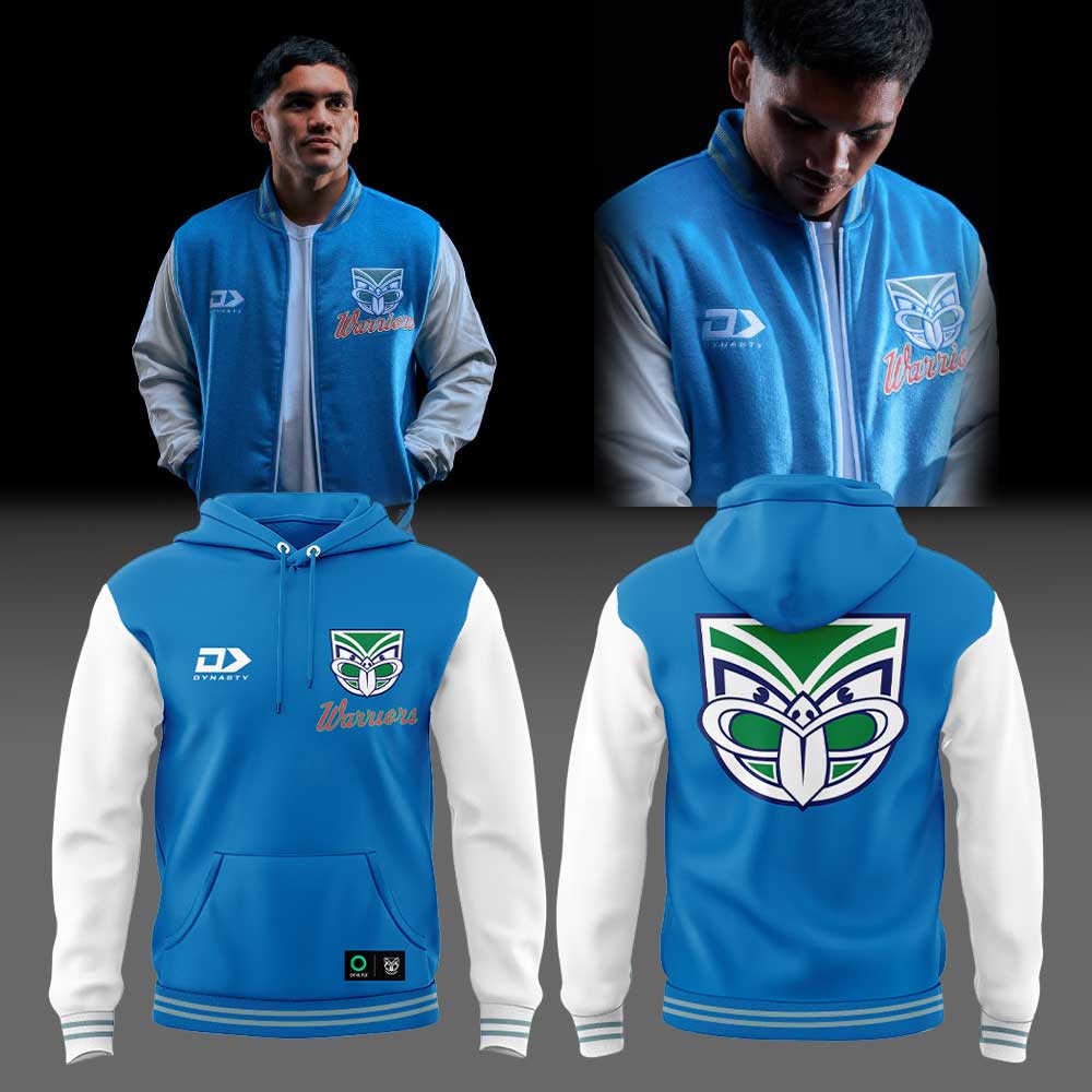 NZ Warriors The 2026 Varsity Jacket 𝒉𝒂𝒔 𝒂𝒓𝒓𝒊𝒗𝒆𝒅. Hoodie