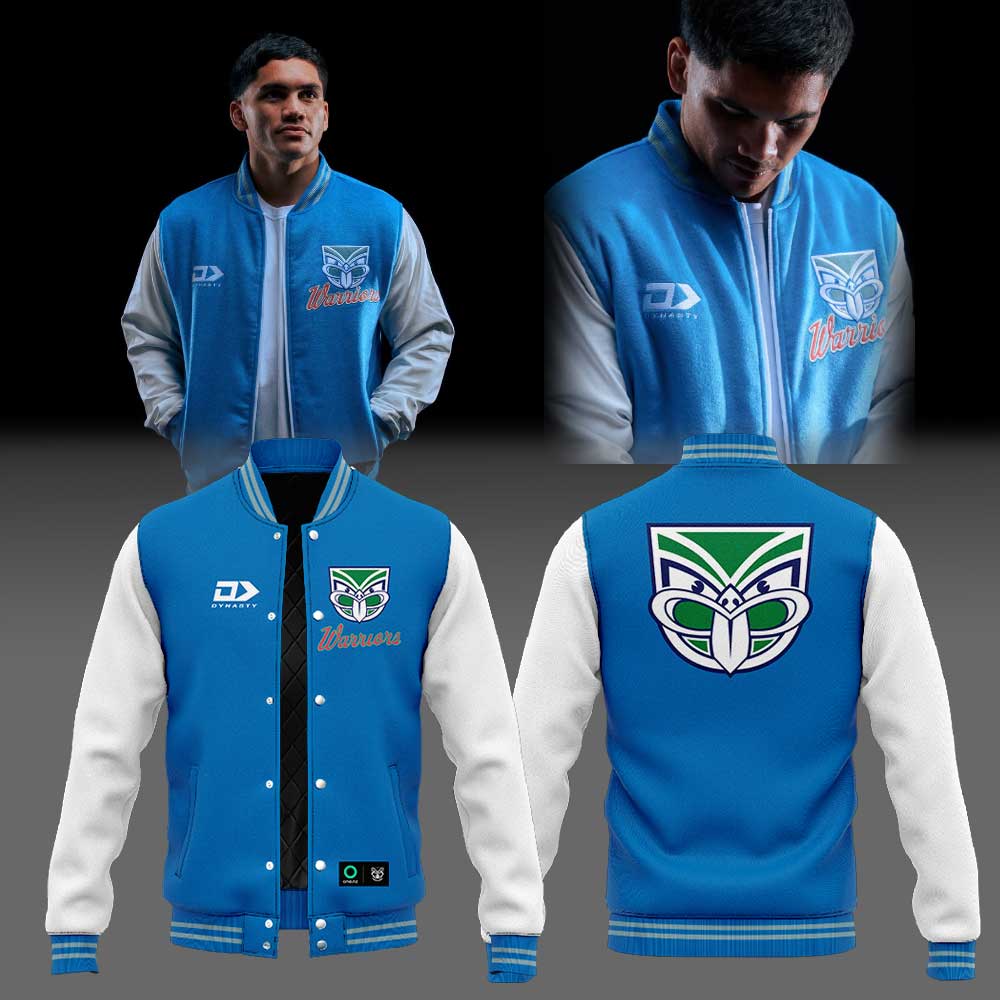 NZ Warriors The 2026 Varsity Jacket 𝒉𝒂𝒔 𝒂𝒓𝒓𝒊𝒗𝒆𝒅. Jacket