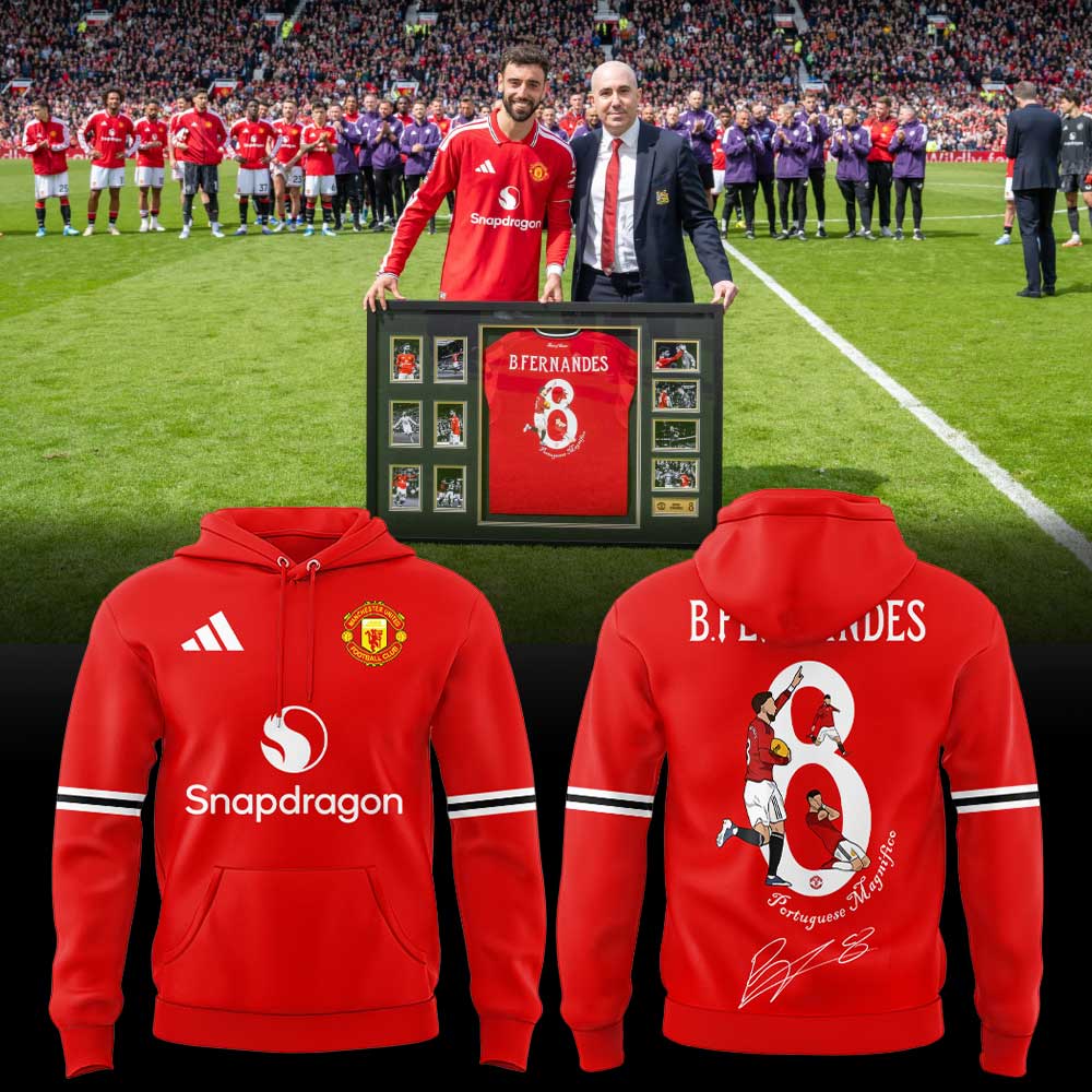 Manchester United x Bruno Fernandes Edition Limited Hoodie V2