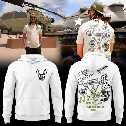 ElP Chihuahuas Armed Forces Night 2026 Hoodie