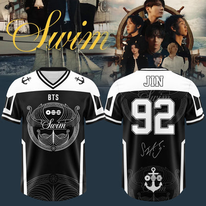 BTS “ Swim Arirang Album Mixed Mesh Jersey