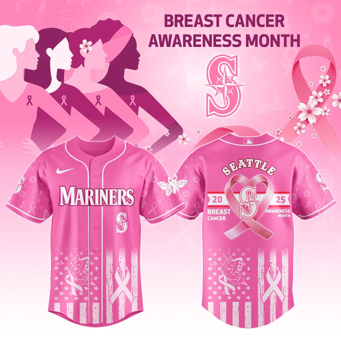 SEA Special Breast Cancer Awareness Month Limited Edition Jersey