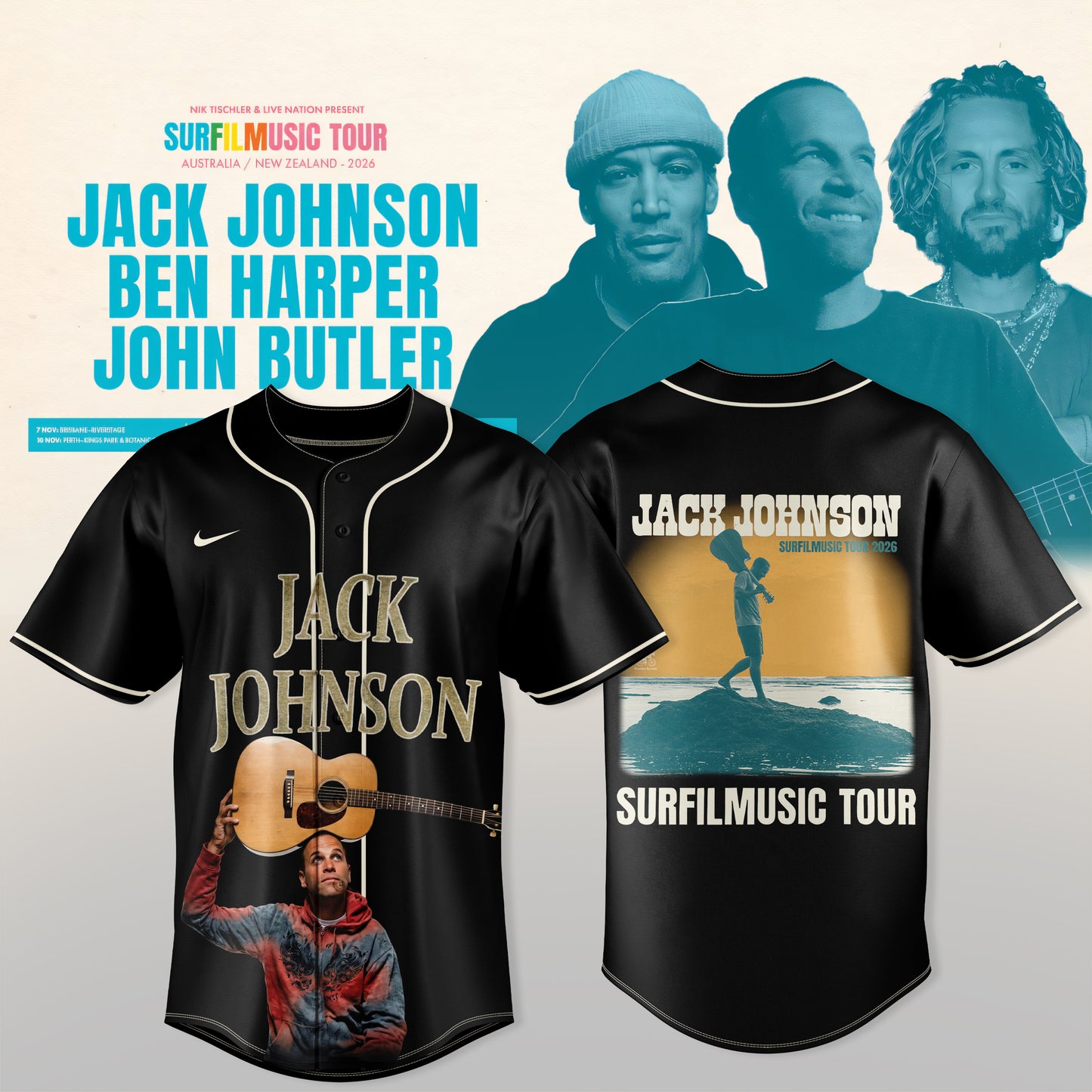 SURF MUSIC TOUR 2026 COLLECTION JERSEY