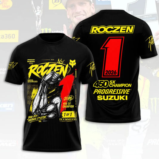 Ken Roczen 2026 AMA Supercross 450cc Champion Shirt