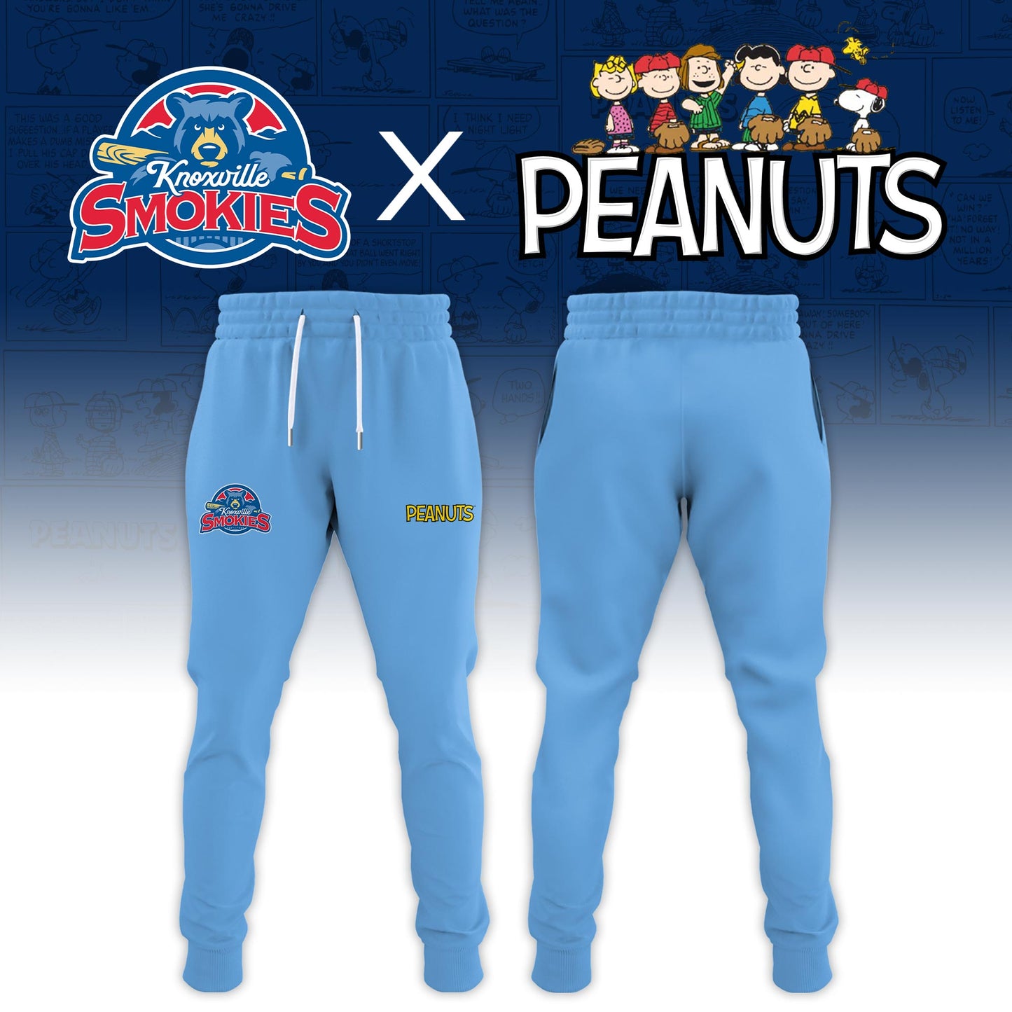 K. Smokies x Peanuts Night Game 2026 Limited Edition Jersey