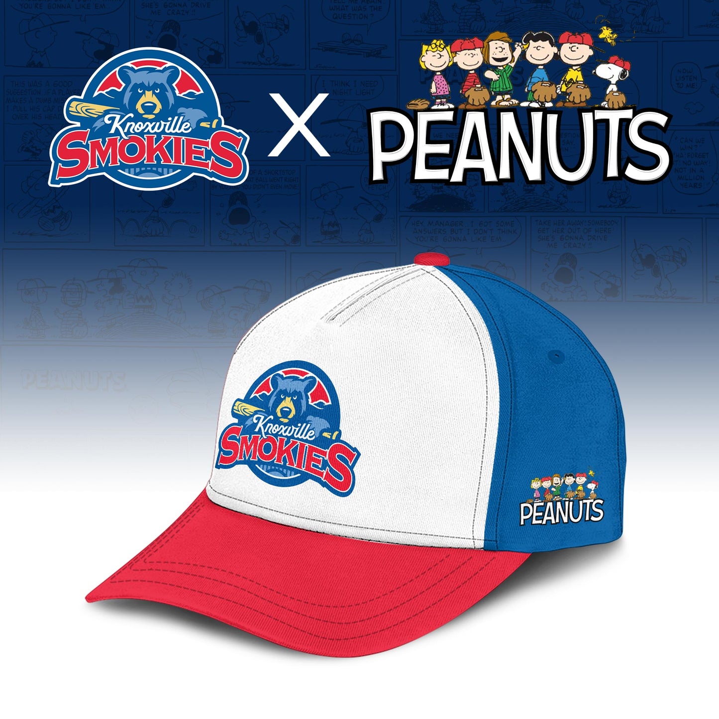 K. Smokies x Peanuts Night Game 2026 Limited Edition Jersey