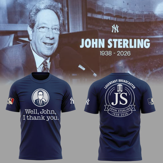 “Remembering John Sterling — The Voice of the Yankees” Shirt