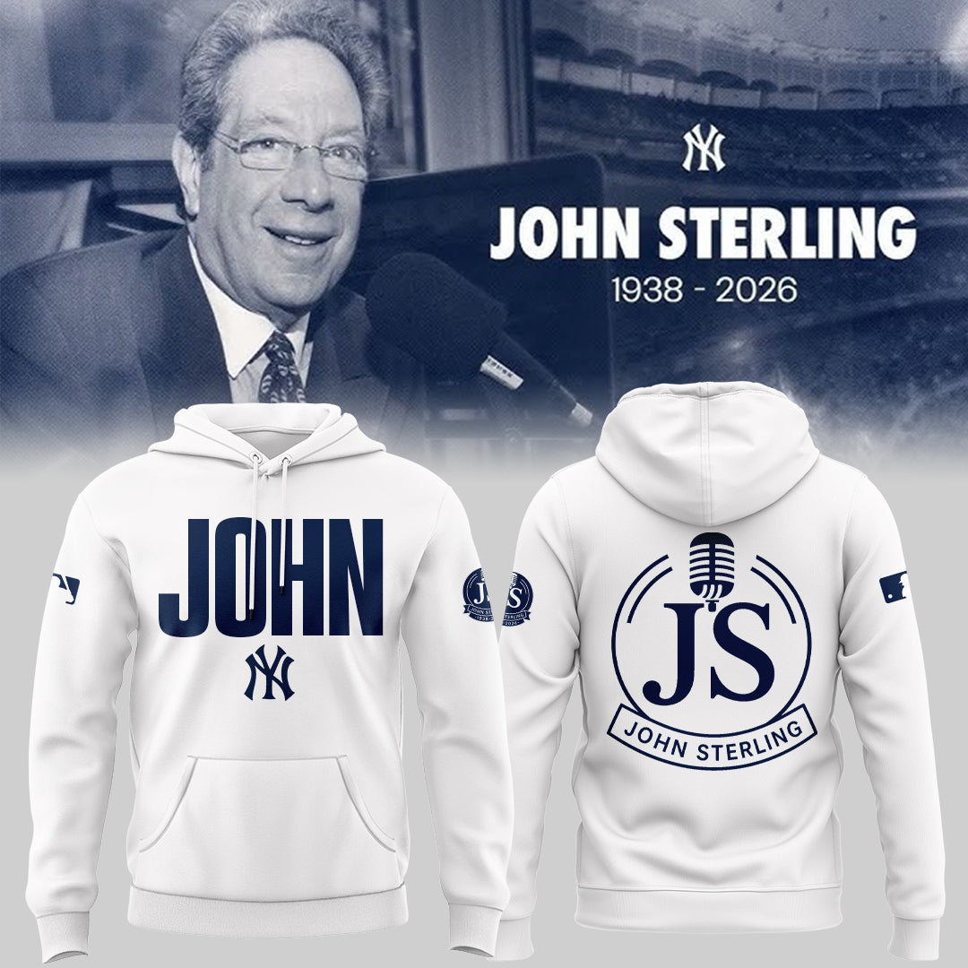“Remembering John Sterling — The Voice of the Yankees” Hoodie