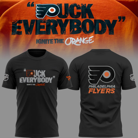 Limited Edition Flyers Hockey Puck Everybody TShirt