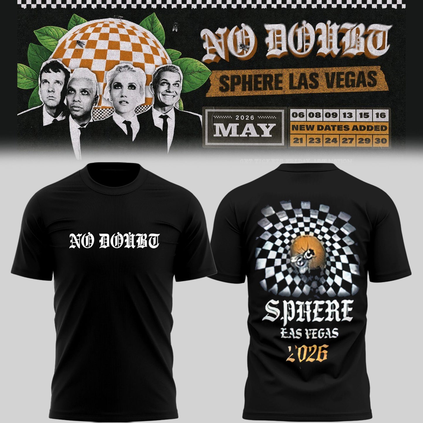 Limited Edition No Doubt Live at Sphere 2026 Shirt