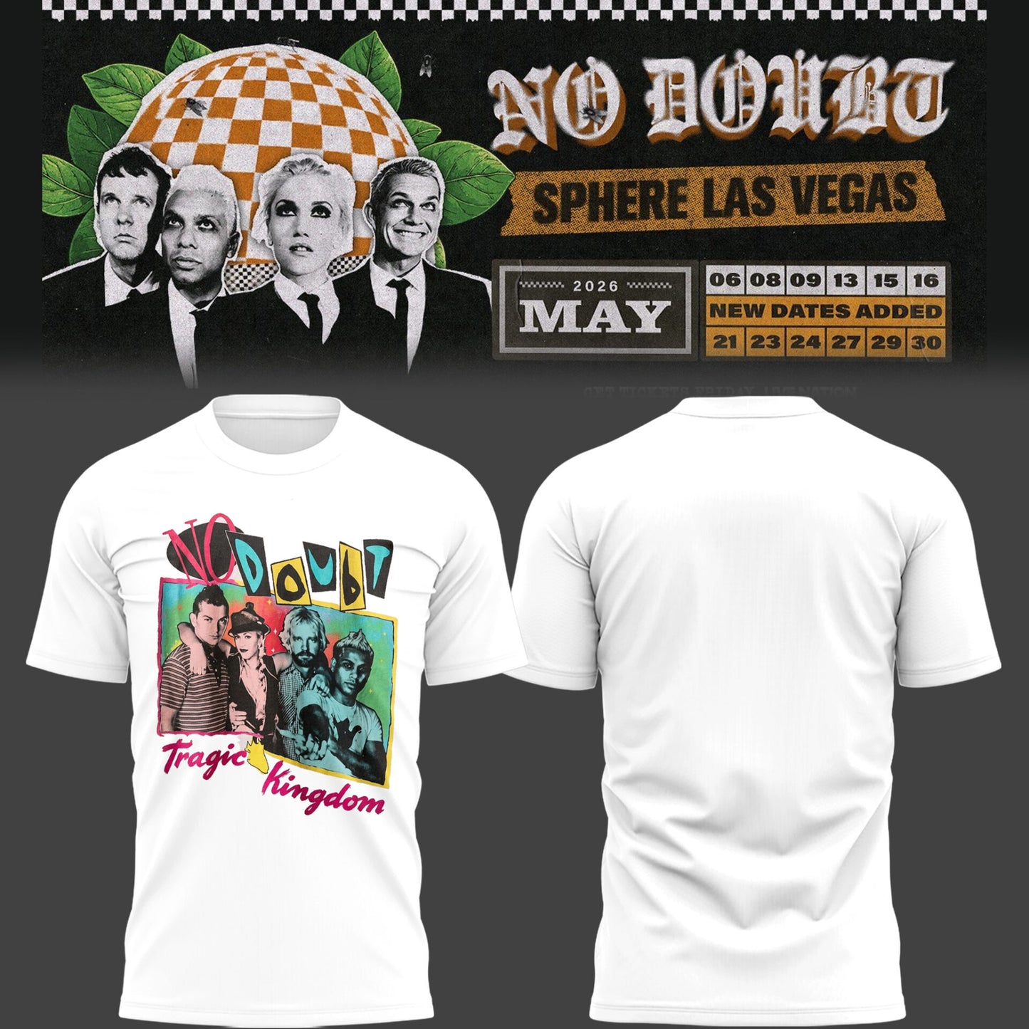 Limited Edition No Doubt Live at Sphere 2026 Shirt