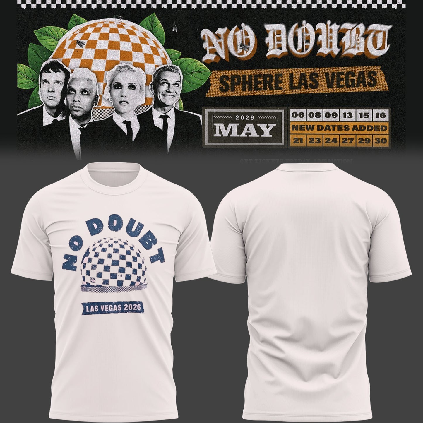 Limited Edition No Doubt Live at Sphere 2026 Shirt