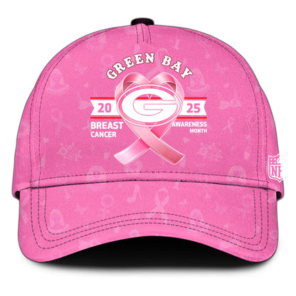 Green Bay Packers Special Breast Cancer Awareness Month Limited Edition Hoodie 2025