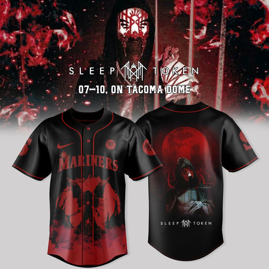 Seattle Mariners x Sleep Token: Even in Arcadia Tour Merch Jersey