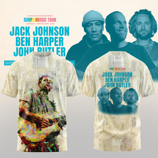 SURF MUSIC TOUR 2026 COLLECTION TEE