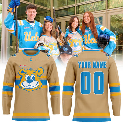 UCLA hockey New 2026 Hockey Jersey Custom Name, Number