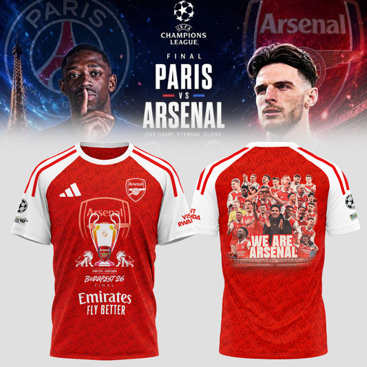 Arsenal Champions NHA 25/26 Edition Tshirt