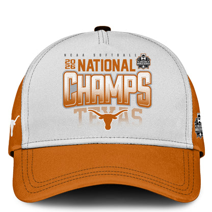 Texas Longhorns Softball 2026 NCAA National Champions Locker Room Hoodie