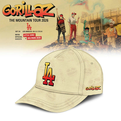 Los Angeles Dodgers x Gorillaz ‘The Mountain Tour 2026’ Limited Edition Jersey