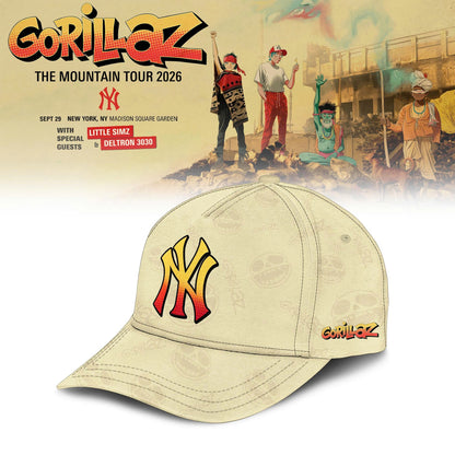New York Yankees x Gorillaz ‘The Mountain Tour 2026’ Limited Edition Jersey