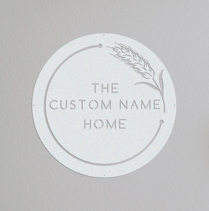 Custom Welcome Sign Name,Personalized Family Sign Name,Front Door Decor,House Decor,Family Sign,Indoor Decor,Metal Welcome Sign,Wall Art
