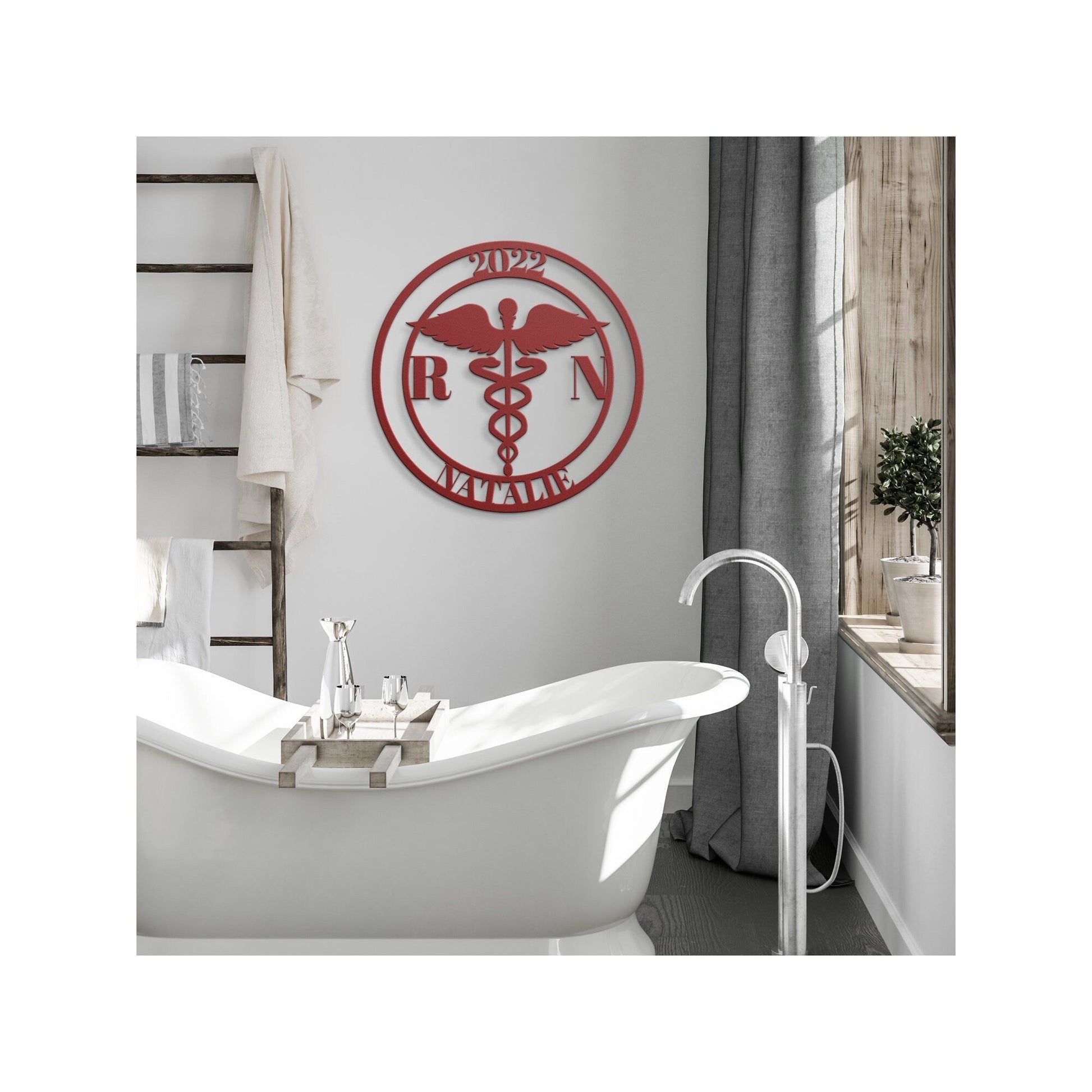 Registered Nurse Metal Sign, Graduation Gift For Nurse, Custom Metal Nurse Sign, Graduate Nurse Gift, Nurse Metal Wall Art, Male Nurse Gift