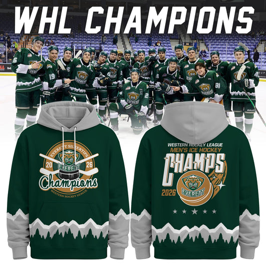 Everett Silvertips Champions WHL 2026 Limited Edition + Selling Out Fast