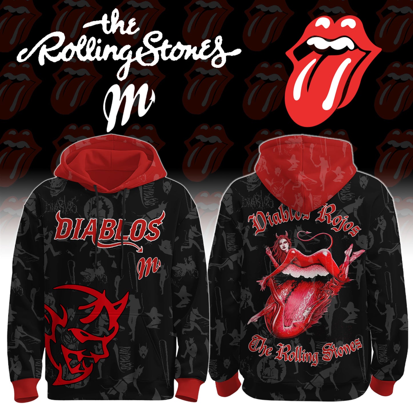 Diablos x The Rolling Stones Hoodie 2026