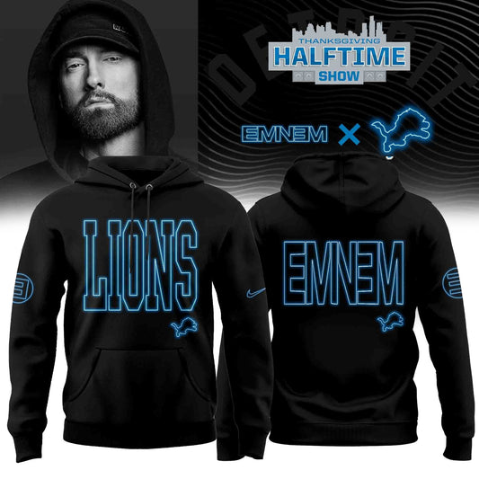 Eminem x Detroit Lions Thanksgiving Halftime Show� Limited Edition Hoodie