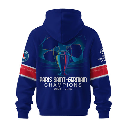 Paris Saint-Germain F.C Champions League Winner 2025 Hoodie