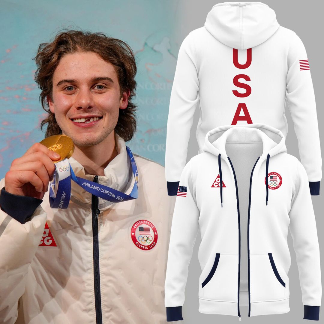 2026 USA Hockey Olympic Uniform Zip Hoodie