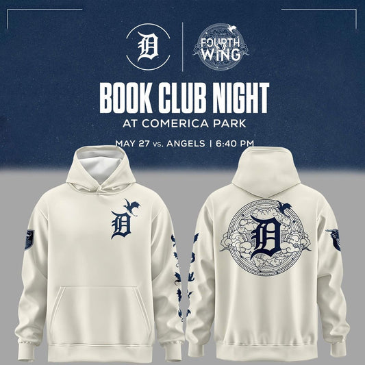 Detroit Tigers Fourth Wing Fan Night Hoodie - Special Edition