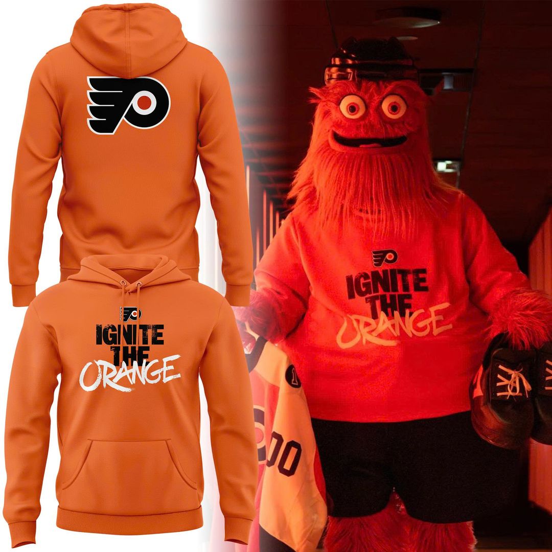 Philadelphia Flyers 2026 NHL Playoffs "Ignite the Orange" Hoodie - Limited Edition