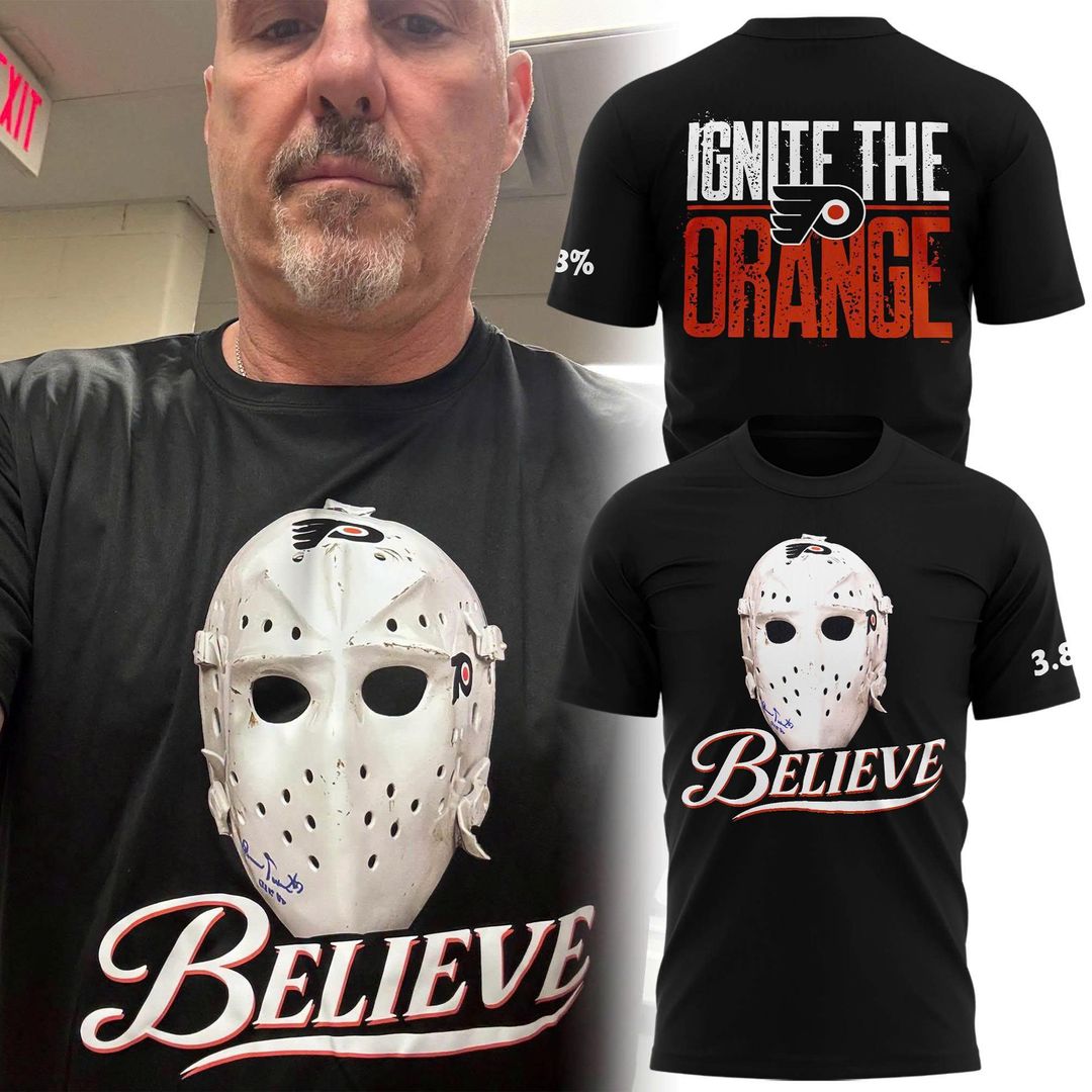 Philadelphia Flyers 2026 "BELIEVE 3,8%" Tee